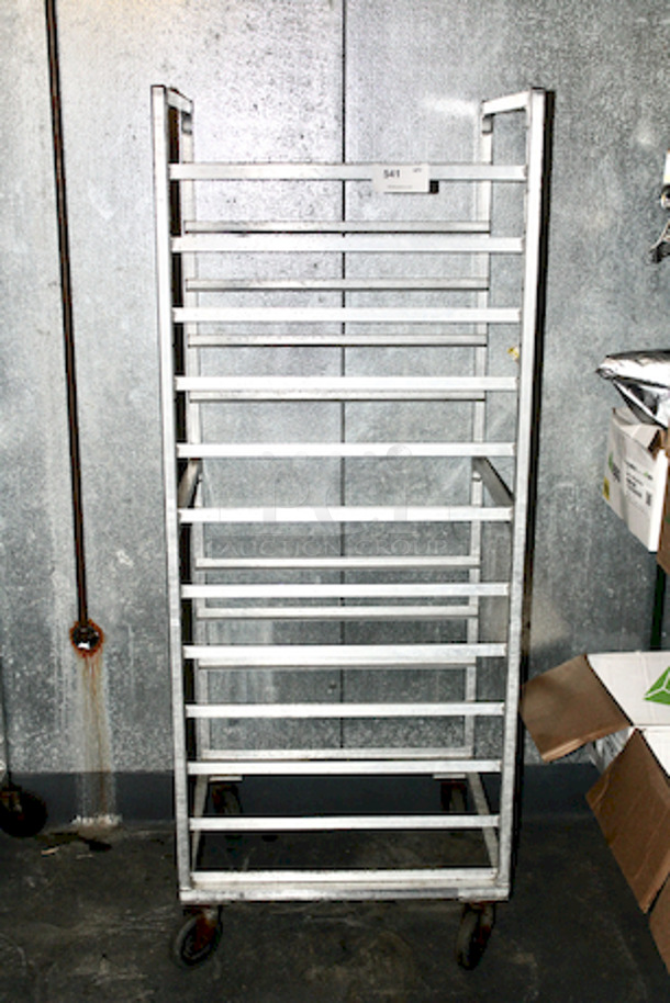 Bun/Sheet Pan Rack On Commercial Casters, 11 Pan.
27x24x70 - Image 1 of 4