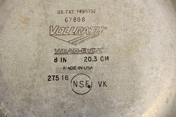 HIGH QUALITY! Vollrath 67608 8" Non-Stick Aluminum Frying Pan w/ Vented Silicone Handle. 5x Your Bid - Image 4 of 4