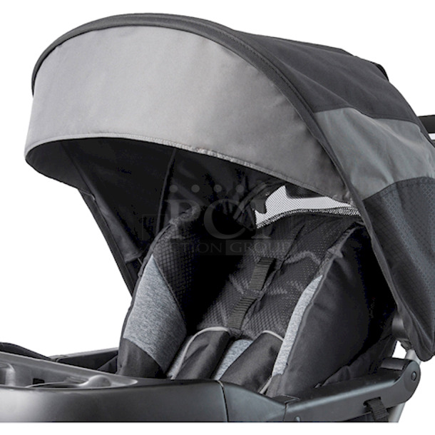 BRAND NEW!! Evenflo Advanced SensorSafe Epic 3 in 1 Travel System With Embrace DLX Infant Car Seat. - Image 8 of 10