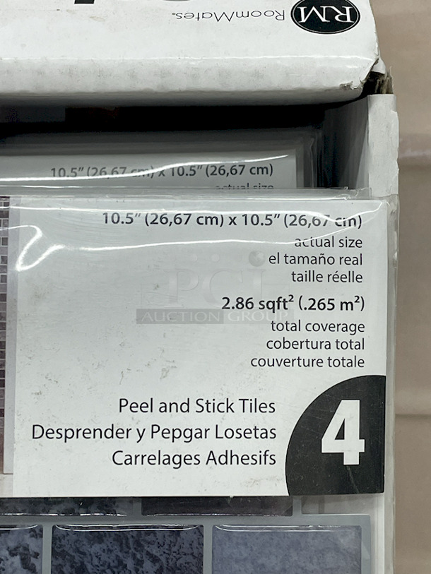 Bed / Bath Storage & Organization  – (2) Hives & Honey – Katie – Jewelry Stands; (4) Mainstays 24-Pocket Over The Door Shoe Organizers; (1) White Over The Door Rack; (1) Allen + Roth 3 Shelf Recessed Mount Brushed Nickel Finish Medicine Cabinet Fits 14”x24” Rough Opening; (7) Hives And Honey Wall Monet Jewelry Organizers; (11) 4 10-1/2” x 10-1/2” Sheets of Peel & Stick Tiles.  - Image 6 of 12