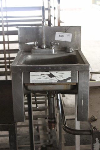 Hand Sink 15-1/2x16x8
