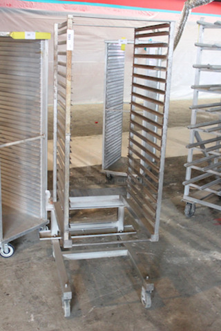 HOT DEAL! Cres-Cor Roll-In Oven Rack, 20 Pan Capacity On Commercial Casters.