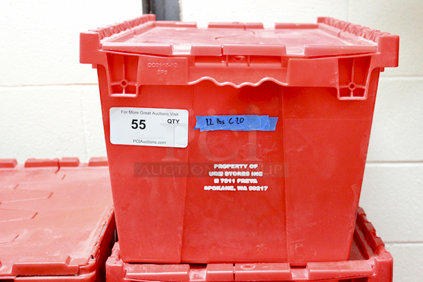 SWEET! Prairie Malt Carmel 20 Malt, Approx. 22Lbs In Monoflo DC2115-SP 4 Attached Lid Distribution Container - Image 1 of 5