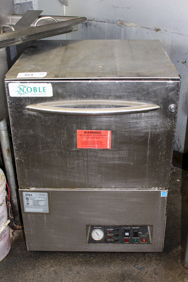 Noble Warewashing UL30 Low Temperature Undercounter Dishwasher - 115V. 24-3/16 x 25 x 33-5/16  - Image 7 of 12