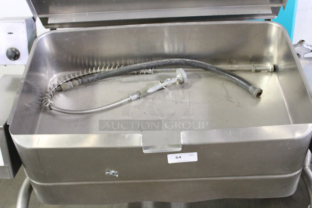 Groen Tilt Skillet / Braising Pan. Believed to be 40gallons, Natural Gas. - Image 3 of 5