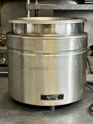 Avantco Warmer 11qt, Round, Stainless Steel. 120v 800Watt. 