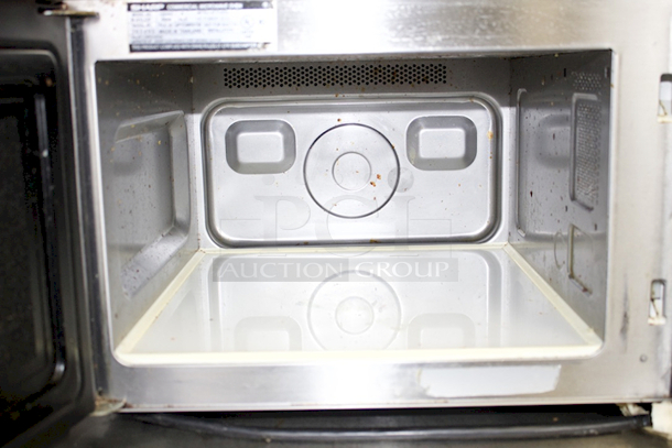 AWESOME! Sharp R-21LCFS 1000w Commercial Microwave w/ Dial Control, 120v. 201⁄2 in. W x 16 in. D x 121⁄8 in. H - Image 4 of 4