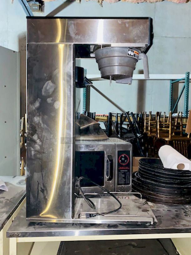 SWEET! Bunn ITB Infusion Series Tea Brewer, 120V
H 35.0"  W 11.6" D 23.7"
 - Image 6 of 7