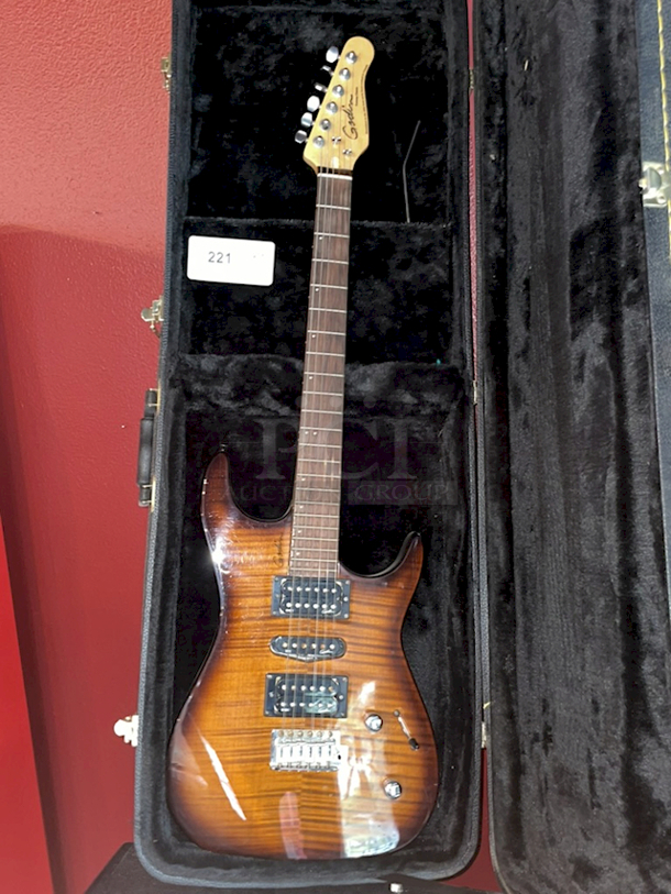 BEAUTIFUL! Godin Freeway Classic Tobacco Burst Electric Guitar With Case! - Image 1 of 2