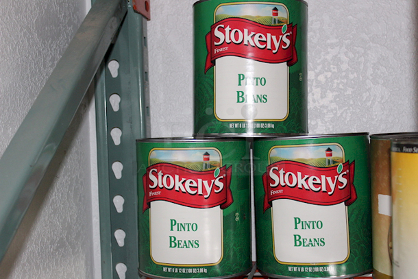 Stokely's Pinto Beans 6Lb. 12oz. Cans. 3x Your Bid