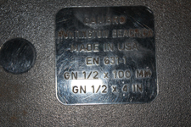 NICE! Cambro ½ Pans, 4” & 6" Deep.
12-3/4x10-3/8x4
4x Your Bid
 - Image 10 of 10