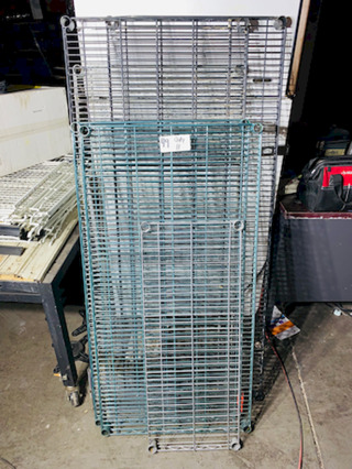 Set of 11 Metro Wire Shelves. 
Various Sizes.

11x Your Bid