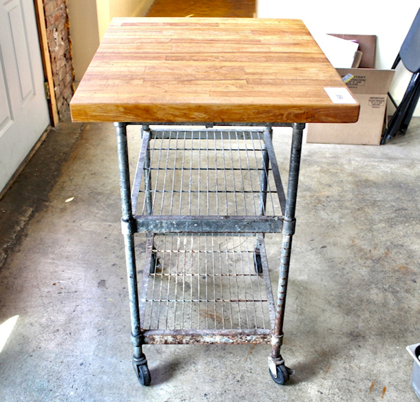 BEAUTIFUL! Butcher Block Prep Table With (2) Under-Shelves On Commercial Casters. 31x24-1/2x38 - Image 2 of 7