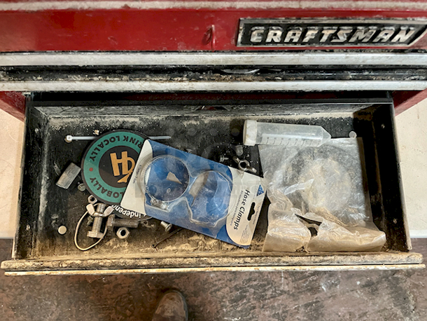 FULLY STOCKED! Craftsman Toolbox, 3 Drawer.  - Image 5 of 5
