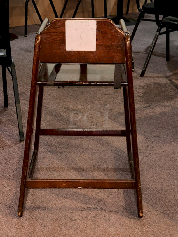SOLID! Wood Highchair  - Image 4 of 7