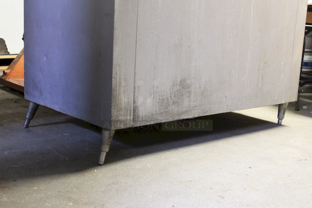 Scotsman BH1370E 1400lbs Capacity Ice Bin. 
56x40x59-1/2.
Legs Need To Be Adjusted.  - Image 8 of 8