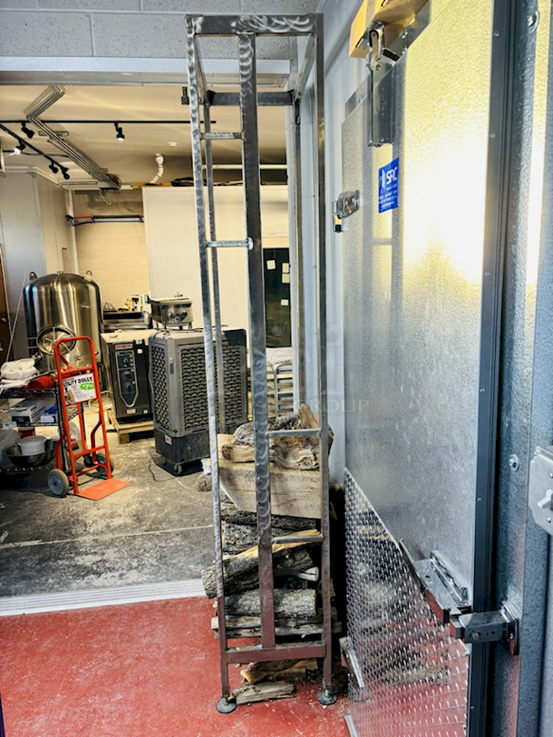 PIZZA! Stainless Steel Wood Holder For Wood Fired Pizza Oven - Image 7 of 7
