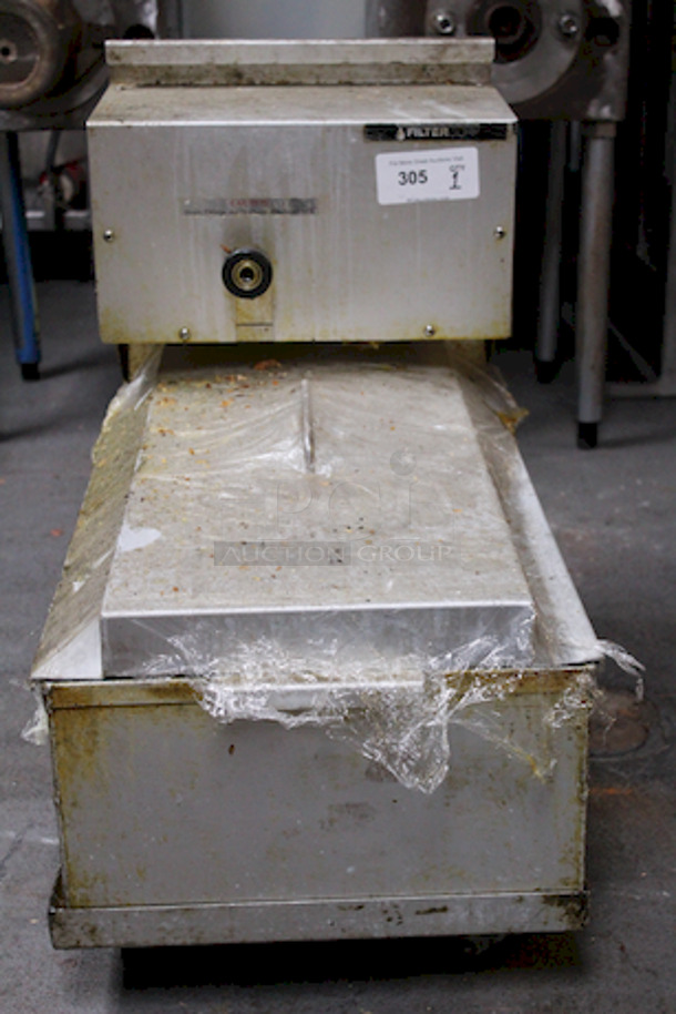 SUPER CLEAN! Filter Corp LS-2 Vacuum Filter Machine For Frying Oil. 115 Volt, 6.2 Amperes, 60-Cycle Motor - Image 2 of 7