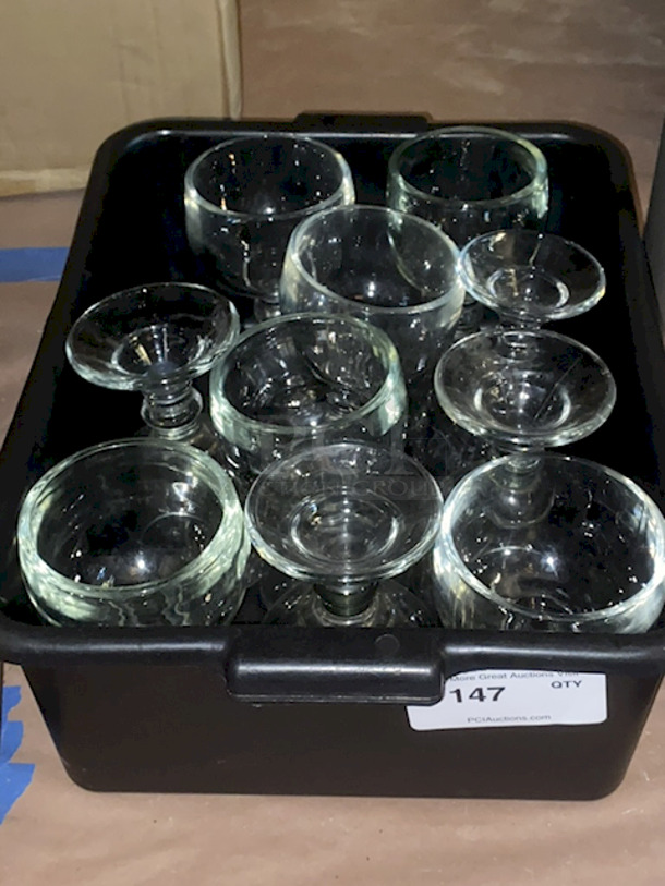 OUTSTANDING! Schooner Glasses, Perfect For: Seafood Cocktail, Beer, Margaritas, Michelada, Fish Bowl, Variable Use Glass, Very Thick Glass. 10x Your Bid - Image 2 of 2