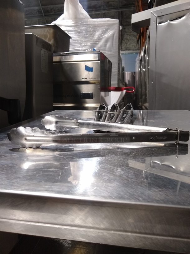 10 in. Tongs x4 - Image 2 of 3