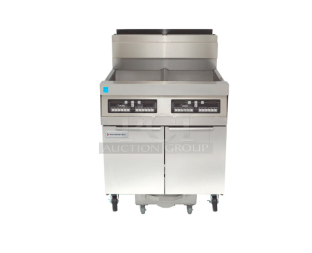 Excellent Condition 2019 Frymaster SCFHD260G Gas Fryer - (2) 80 lb Vats Gas With Filtration System Tested and Working! - Image 1 of 7