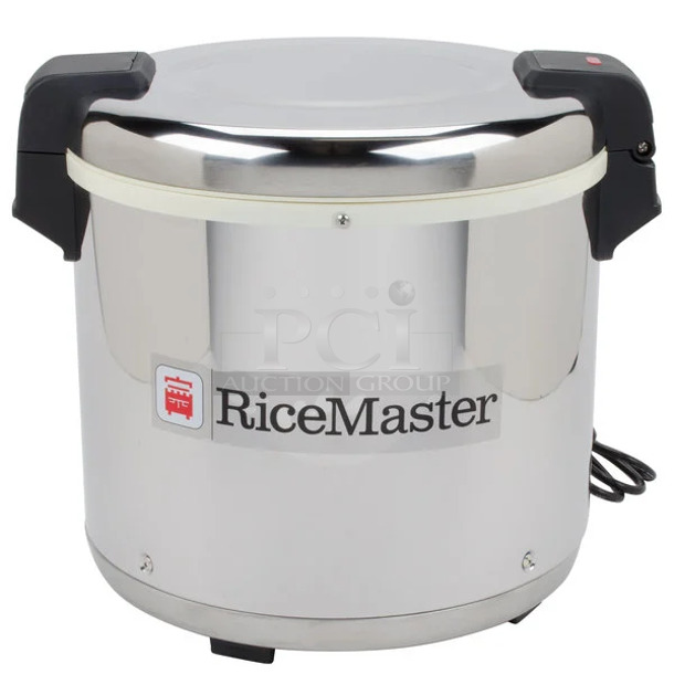 BRAND NEW SCRATCH AND DENT! RiceMaster 56919 Stainless Steel Commercial Electric Rice Warmer. 120 Volts, 1 Phase. Tested and Working! - Image 1 of 6