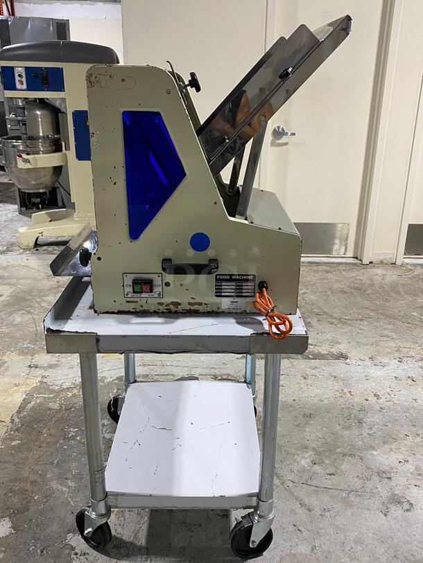 Omcan 302-5/8 Countertop Electric Bread Slicer. Stand not included - Image 2 of 5