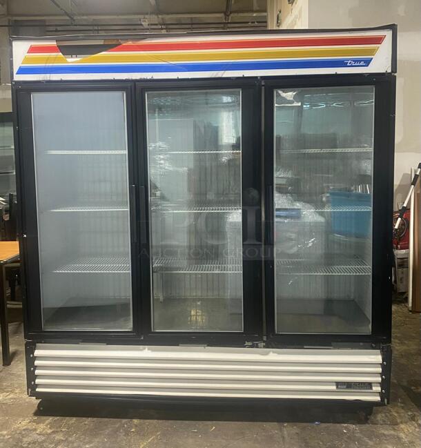 True GDM-72F 78" Three Section Display Freezer w/ Swing Doors - Bottom Mount Compressor
 - Image 1 of 4