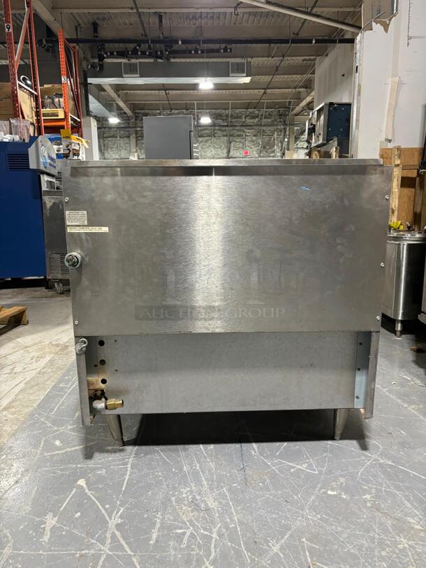 Amazing!! Montague model 136XLB/M14-14.0 Legend Heavy Duty Induction Range with gas oven
 - Image 2 of 5