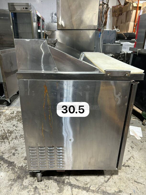 Turbo Air MST-48-N M3 Series 48" 2 Door Stainless Steel Refrigerated Sandwich Prep Table - Image 7 of 7
