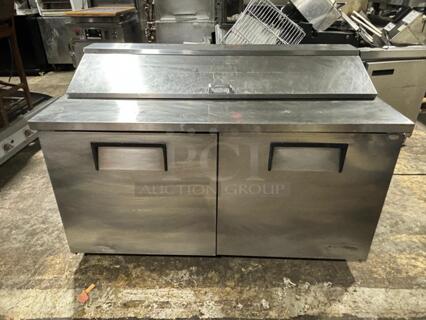 True TSSU-60-16 60" Sandwich/Salad Prep Table w/ Refrigerated Base, 115v
