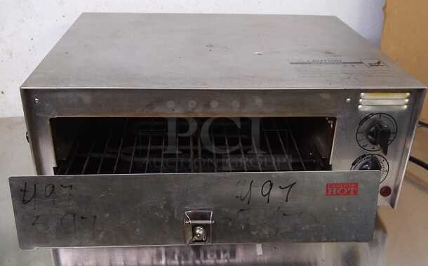 Fusion Commercial Grade Pizza Oven 120 V 1450 Watts Counter Top Size Model #508 - Image 6 of 6