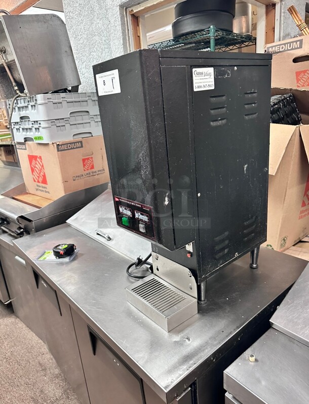 Certified Working Cecilware Pro GB2  Hot Chocolate Dispenser w/ (2) 14 lb Hoppers, 120v NSF  - Image 5 of 9