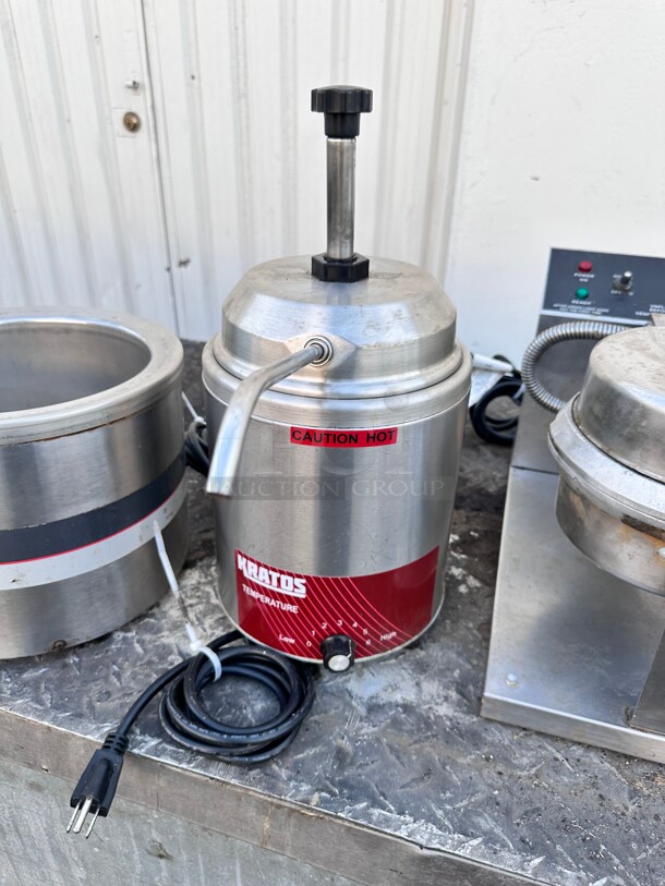 Kratos 29M-009 Commercial Electric Nacho Cheese Dispenser with Pump 115 Volt Tested and Working - Image 2 of 6