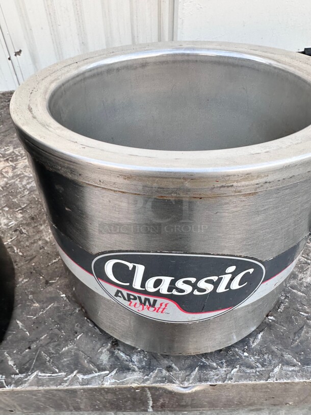 APW RW-2V 11 qt Countertop Soup Warmer w/ Thermostatic Controls, 120v Tested and Working - Image 5 of 5