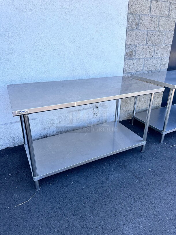 Clean GSW USA WT-P3060 Premium All Stainless Steel 30 x 60 Work Table - Image 2 of 5