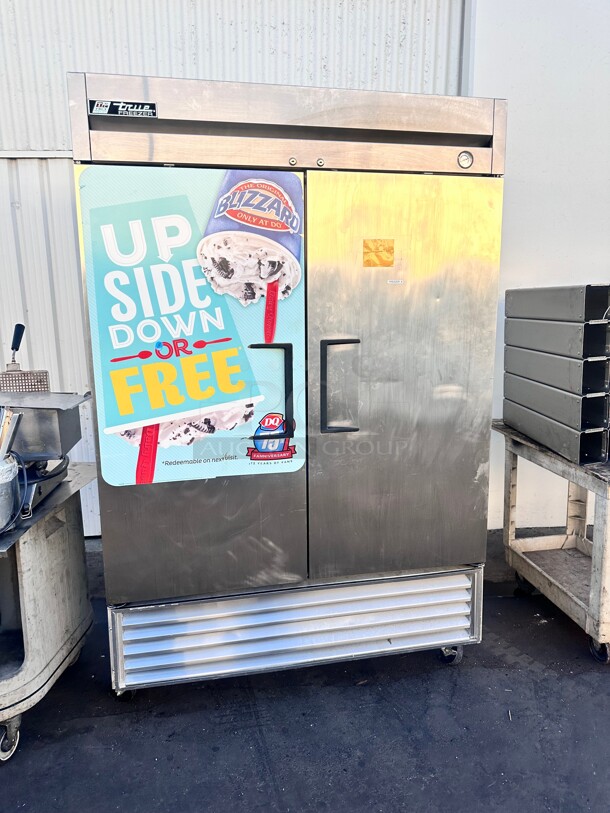 True T-49F 49 Cu.Ft Two Section Stainless Reach-in Freezer 115 Volt Workimng - Image 5 of 9