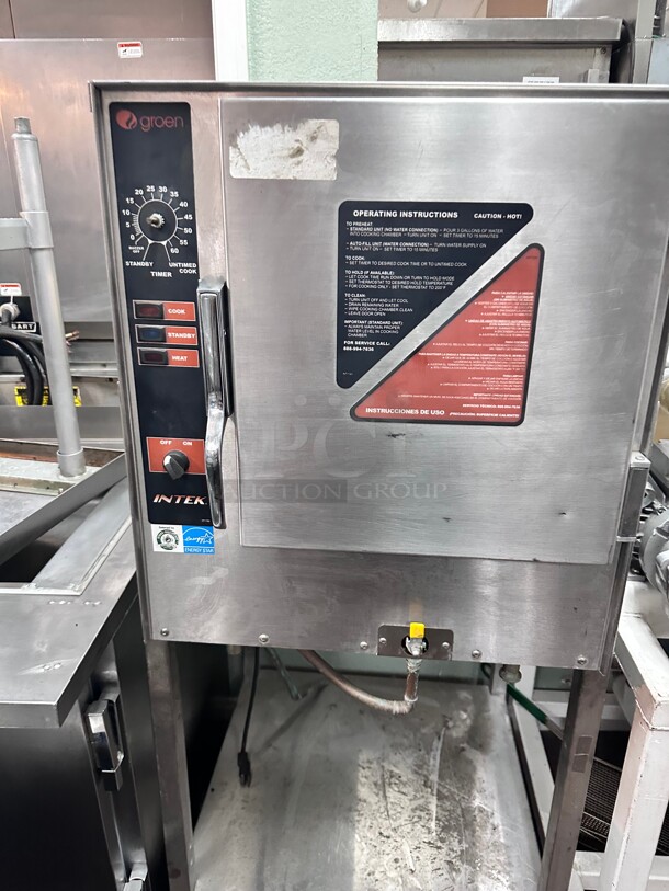 Refurbished Groen Intek Gas Steamer - Model XSG5 Working  - Image 2 of 8