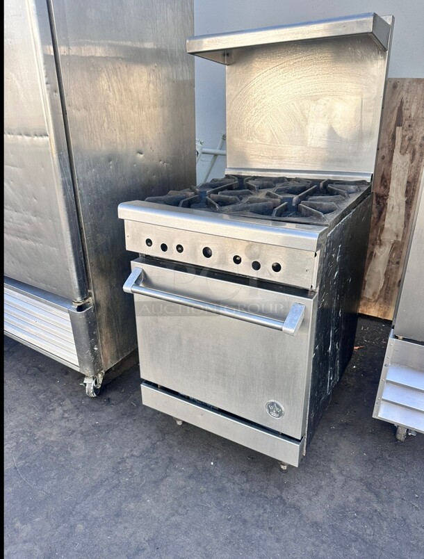 Fully Refurbished Imperial 24" 4 Burner With Oven Gas Stove Tested and Working - Image 5 of 7