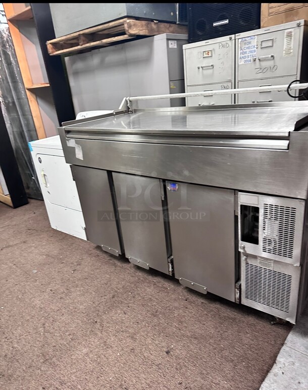 Late Model Randell Commercial Pizza Table 115 Volt Working NSF - Image 3 of 9