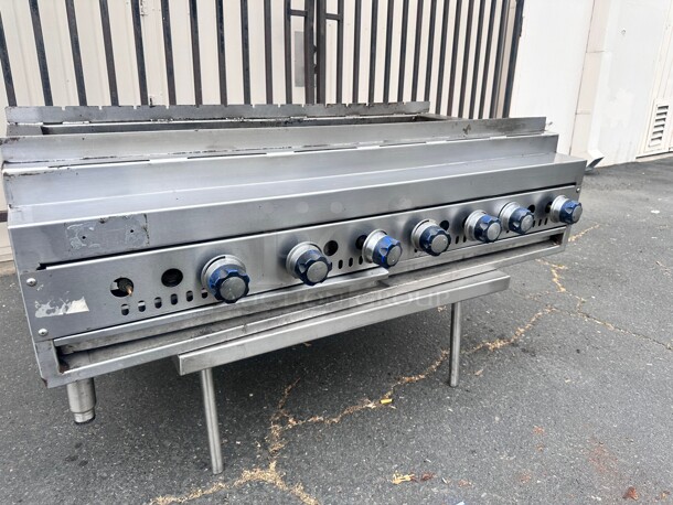 Ideal 8-Burner Natural Gas Kebab Broiler - 240,000 BTU Working - Image 4 of 10
