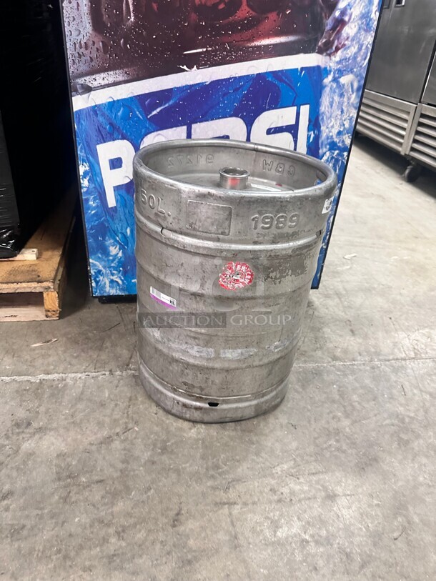 Stella Artois 13.2 Gal (1/2 bbl) keg - Image 1 of 8