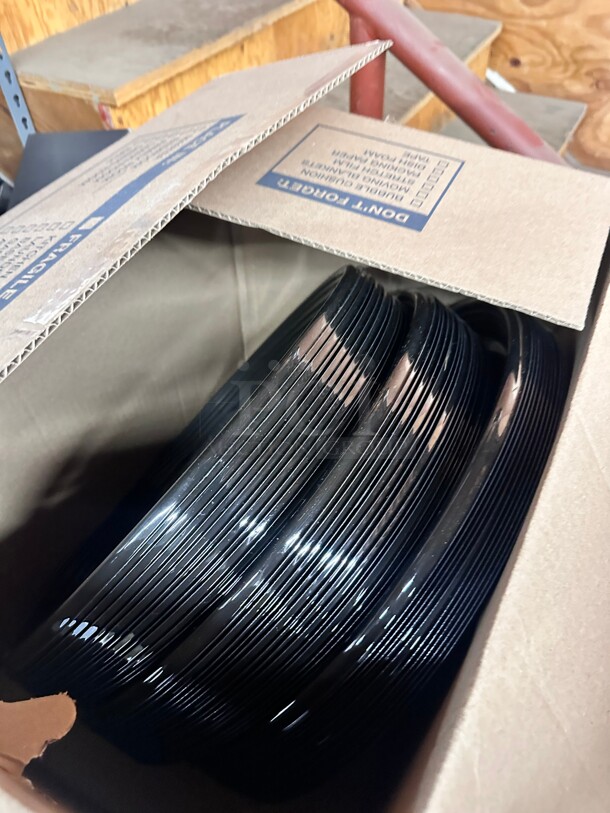 One Lot A Box Of Black Plastic Covers - Image 2 of 3