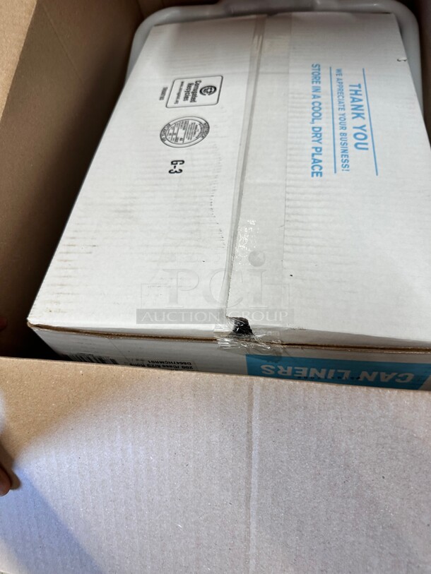 One Lot A Box Contains Can Liners and Dish Container  - Image 3 of 3