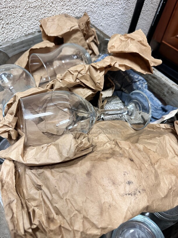 One Lot Of Glass Cups - Image 3 of 3