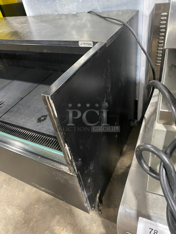 All stainless Steel! Refrigerated In-line Open Gab N Go Display Case Merchandiser! - Image 2 of 3