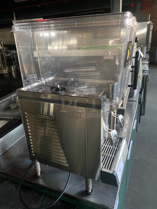 LATE MODEL! 2019 Crathco Commercial Countertop Dual Refrigerated Beverage Dispenser! Model: CS2E/1D16 SN: T456813 120V 60HZ - Image 3 of 9