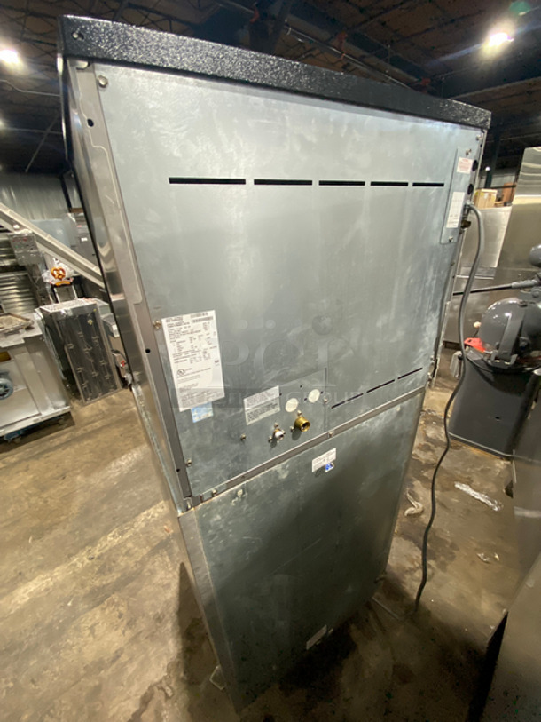 Ice-O-Matic Commercial Ice Making Machine! On Commercial Ice Bin! All Stainless Steel! On Legs! Model: ICE1006HR6 SN: 15051280011676 208/230V 60HZ 1 Phase - Image 4 of 10
