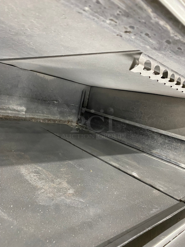 FANTASTIC! Blodgett Commercial Natural Gas Powered Double Deck Pizza Oven! All Stainless Steel! On Legs! 2x Your Bid Makes One Unit! Model: 1048-C-L-B SN: 039007281101 - Image 6 of 11