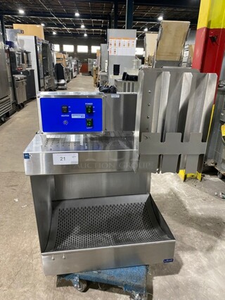 Prince Castle Crisp N Hold Fry Warmer Dump Station! MODEL LF26SNCA SN: FSGK382836X 208-240V 